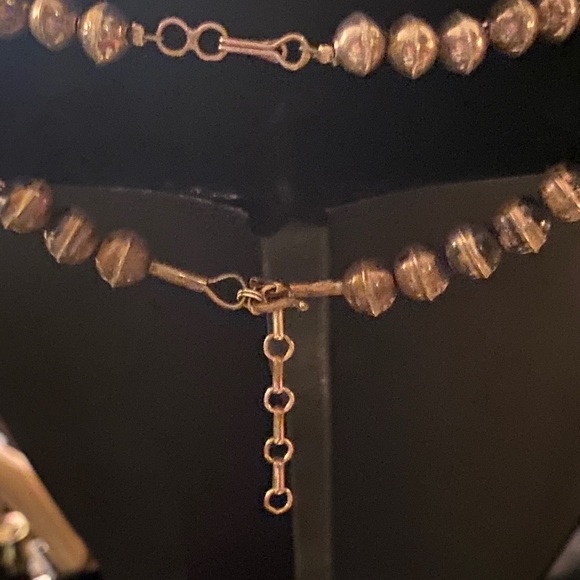 HOST PICK! 1970’s Museum Quality Navajo & Zuni Squash-blossoms Silver Necklaces - Picture 9 of 11